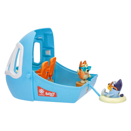 Moose bluey 3in1 vliegtuig met 2 speelfiguren