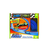 Rapid wheels racebaan flexibel 4 meter blauw