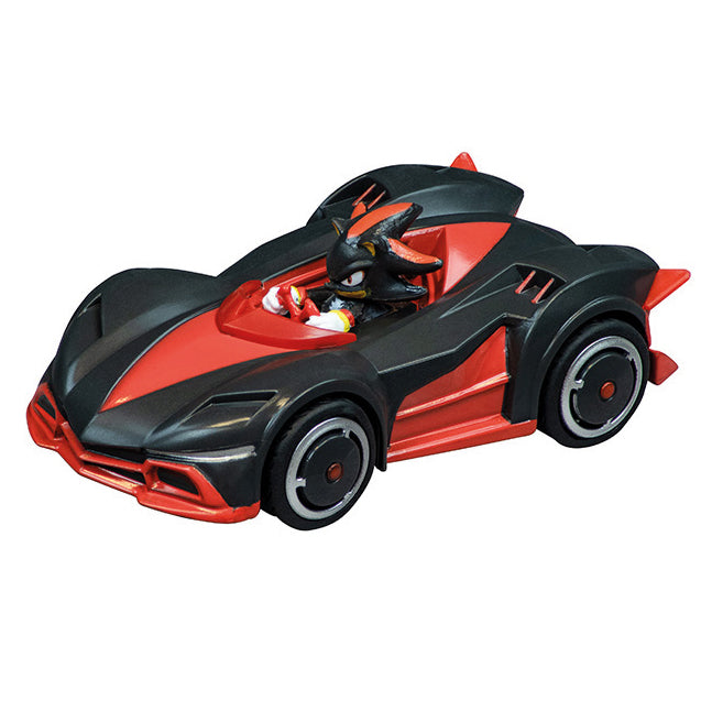 Sonic pull back auto team racing zwart