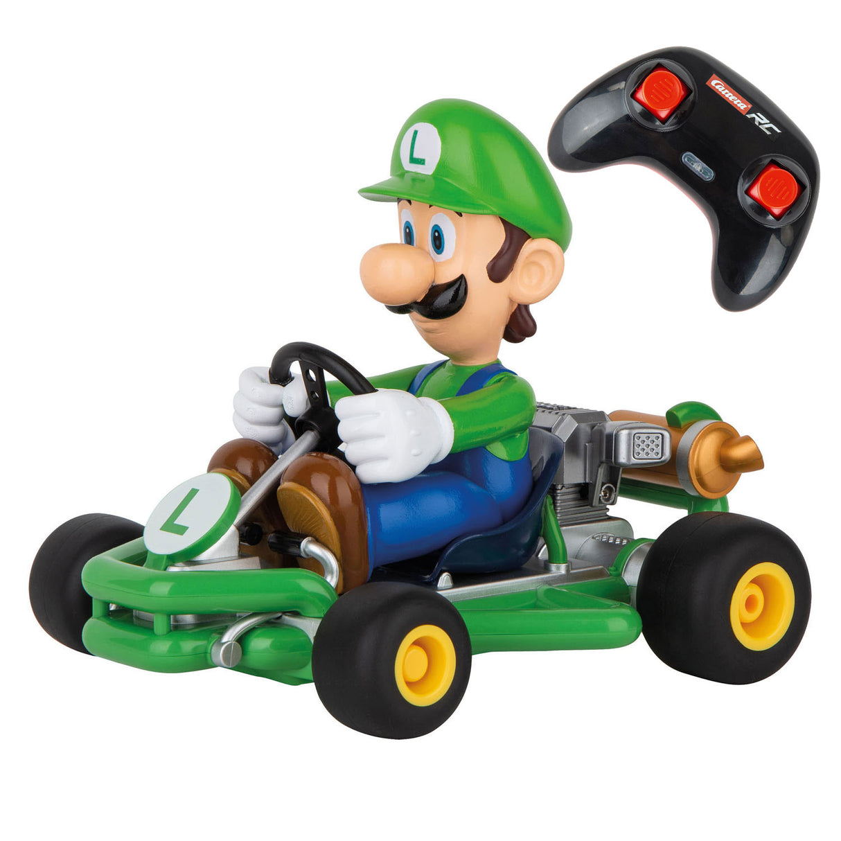 Carrera rc super mario pipe kart luigi bestuurbare auto