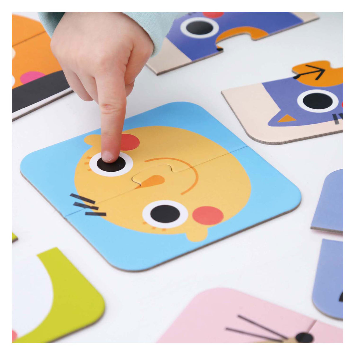 Banana panda on-the-go puzzel halve gezichten 15m+.