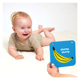 Banana panda - hoog contrast babykaarten 6m+ 9m+ - 24st.