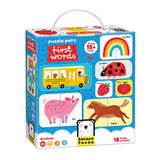 Banana panda - puzzelparen eerste woorden - 18dlg.