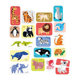 Banana panda - puzzelparen wilde dieren - 18dlg.