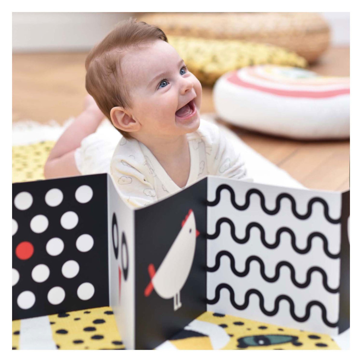 Banana panda - hoog contrast babyset