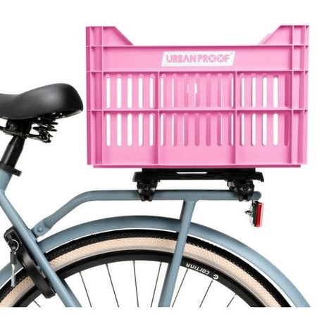 Dutchperfect urbanproof krat click 30l rpet fel roze