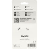 Simson koplamp aurora x-line 200 - usb-c oplaadbaar
