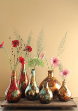 Ideas 4 seasons dazzle vaas koper goud ø13x35cm
