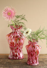 Ideas 4 seasons bossom vaas fuchsia 12x9,5x21cm