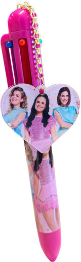 Studio 100 k3 meerkleurenpen hart multicolor voor kinderen.