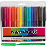 Creativ company https: www.cchobby.nl colortime-stiften-lijndikte-2-mm-diverse-kleuren-18-stuk-1-doos-373548