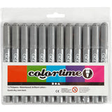 Creativ company https: www.cchobby.nl colortime-stiften-lijndikte-5-mm-grijs-12-stuk-1-doos
