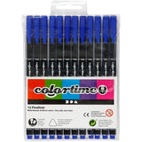 Https: www.cchobby.nl colortime-fineliners-lijndikte-0-6-0-7-mm-donkerblauw-12-stuk-1-doos