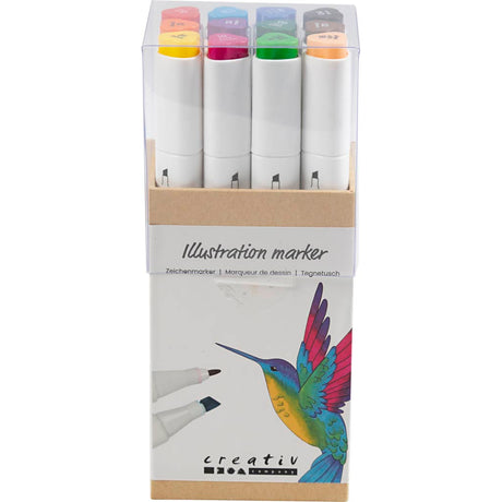 Creativ company https: www.cchobby.nl tekenstift-lijndikte-1-8-mm-standaardkleuren-12-stuk-1-doos