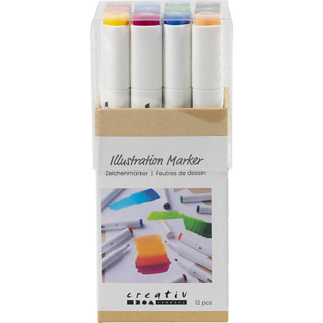 Creativ company https: www.cchobby.nl tekenstift-lijndikte-1-8-mm-standaardkleuren-12-stuk-1-doos