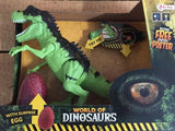 Toi-toys world of dinosaurs dino met geluid en ei blauw