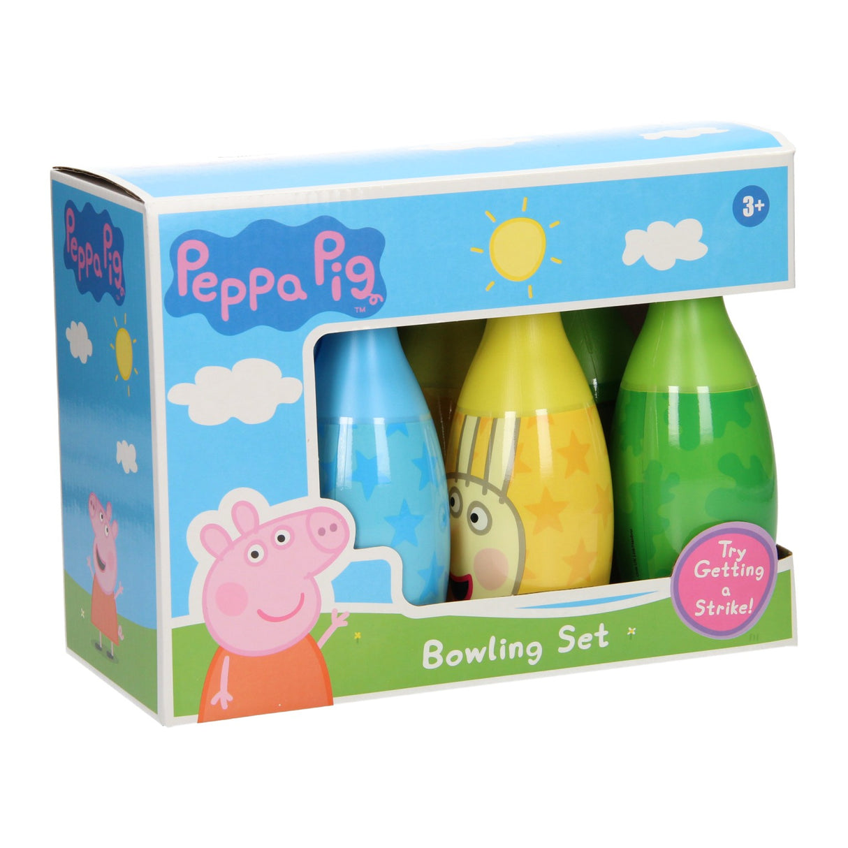 Sambro Bowlingset Peppa Pig, 7dlg.