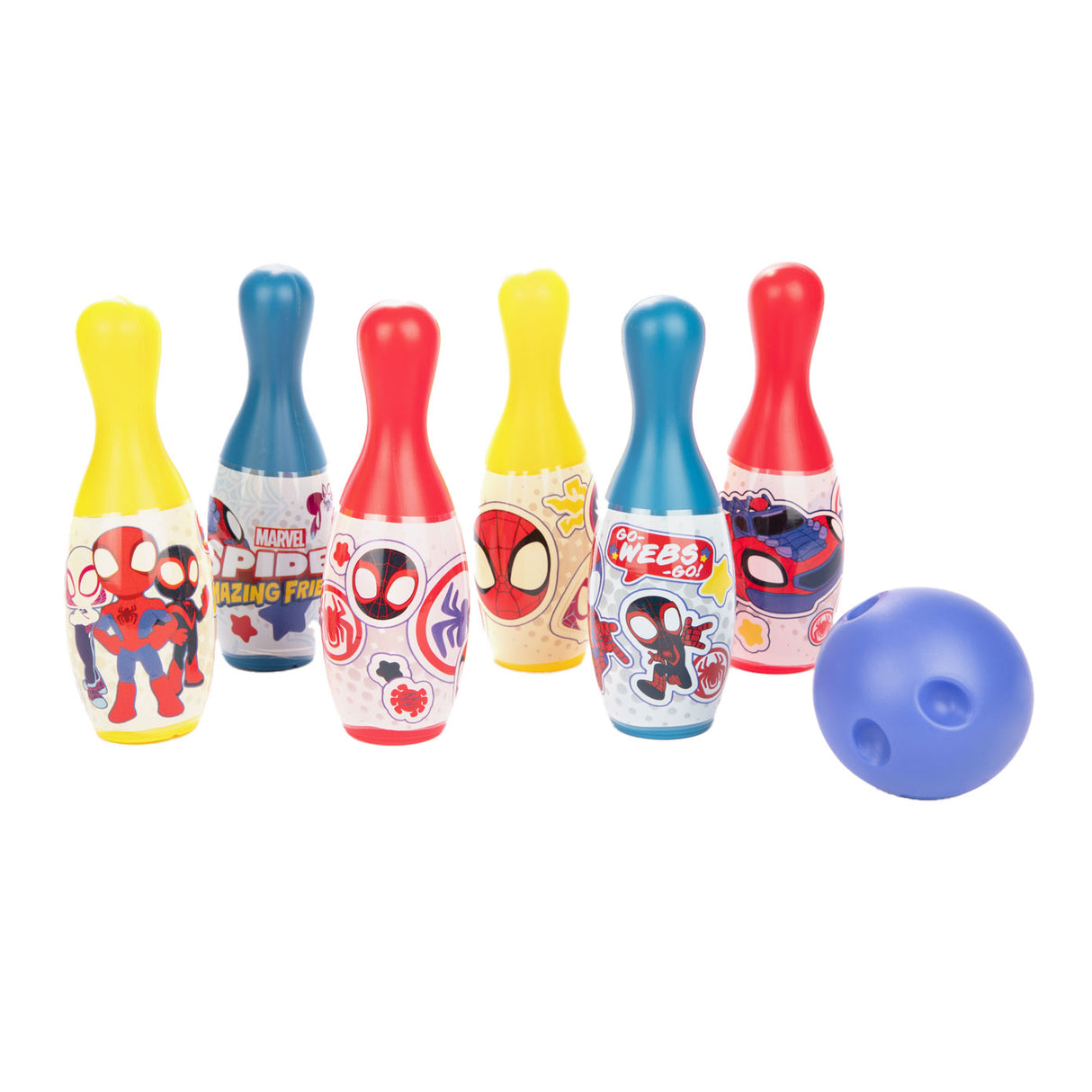 Sambro Spidey and Friends Bowling Set