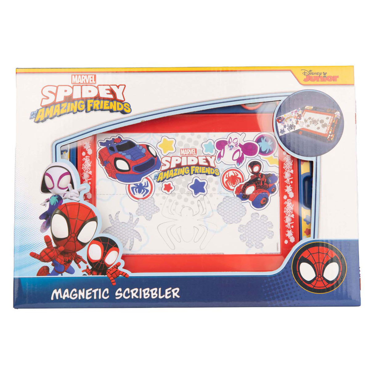 Sambro spidey magnetisch tekenbord, 5dlg.