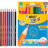 Creativ company https: www.cchobby.nl bic-evolution-kleurpotloden-zeskantig-l-17-5-cm-vulling-3-mm-diverse-kleuren-18-stuk-1-doos