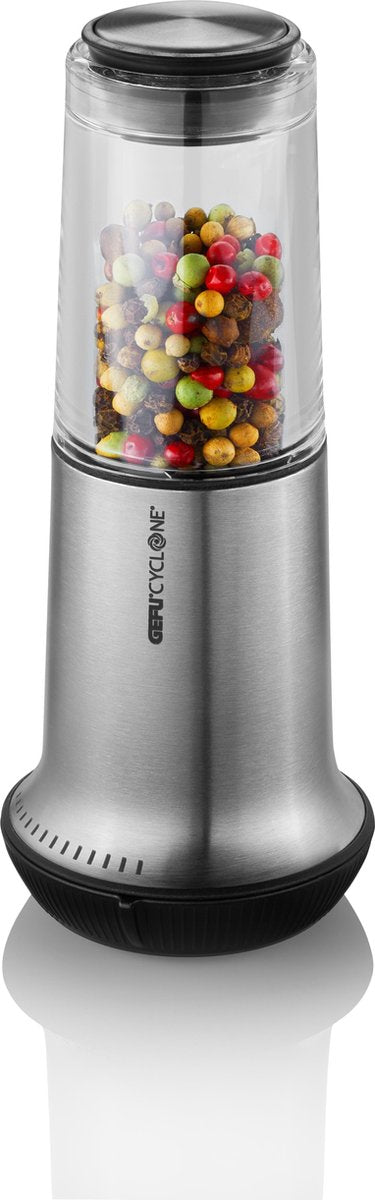 Gefu x-plosion® peper- of zoutmolen l – cyclone® keramisch maalwerk – 16 maalstanden – 18,5 cm