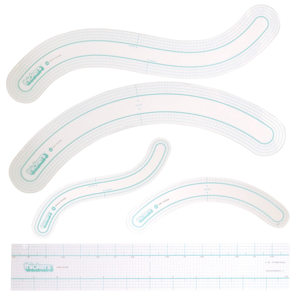 American crafts • thickers alignment guides 6pcs