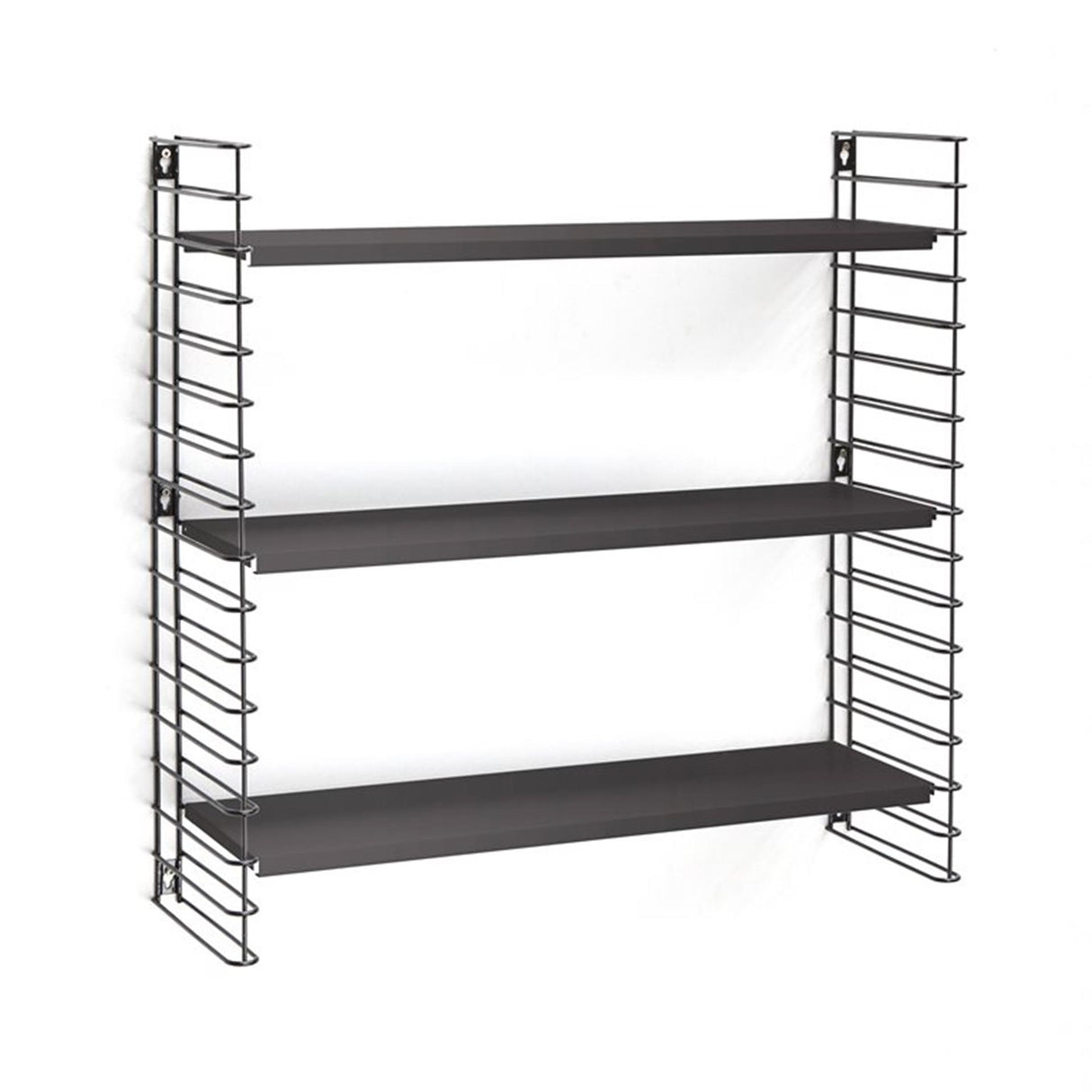 Tomado boekenrek retro zwart 70x21x68cm
