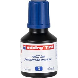 Inktnavulling edding t25 blauw 30 ml