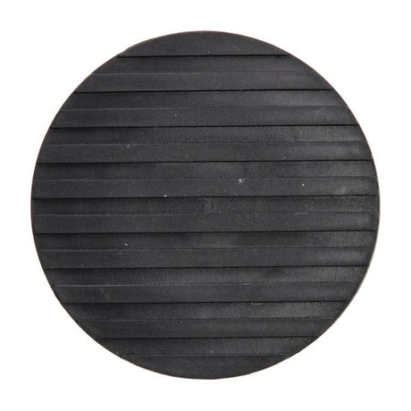 Mack 1069048 - zware deurstop zwart hoog 1,1 kg ø110mm 60mm | 6 stuks
