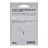Mack 1069379 - deurstop cilindermodel zwart ø 20h30 mm 4 st pc | 6 stuks