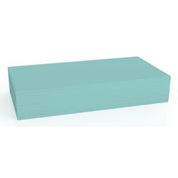 Presentatiekaarten magnetoplan blauw rechthoekig 250 stuks