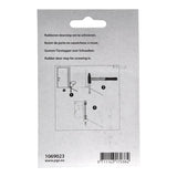 Mack 1069023 - deurstop rubber + schroef zwart 30 x 35 mm 2 st pcs | 6 stuks