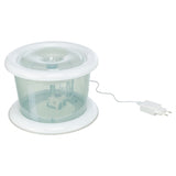 Trixie drinkfontein bubble stream blauw wit
