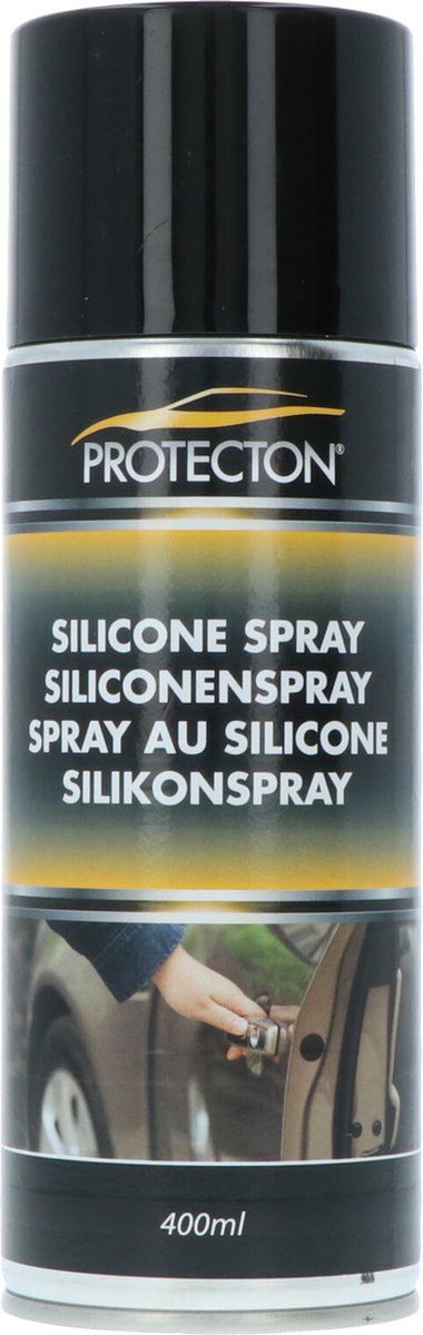 Protecton siliconenspray - hoogwaardig smeer- en beschermingsmiddel - beschermt tegen roest, vuil en vocht – waterafstotend - ph-neutraal - bestand tegen weersinvloeden - 400ml