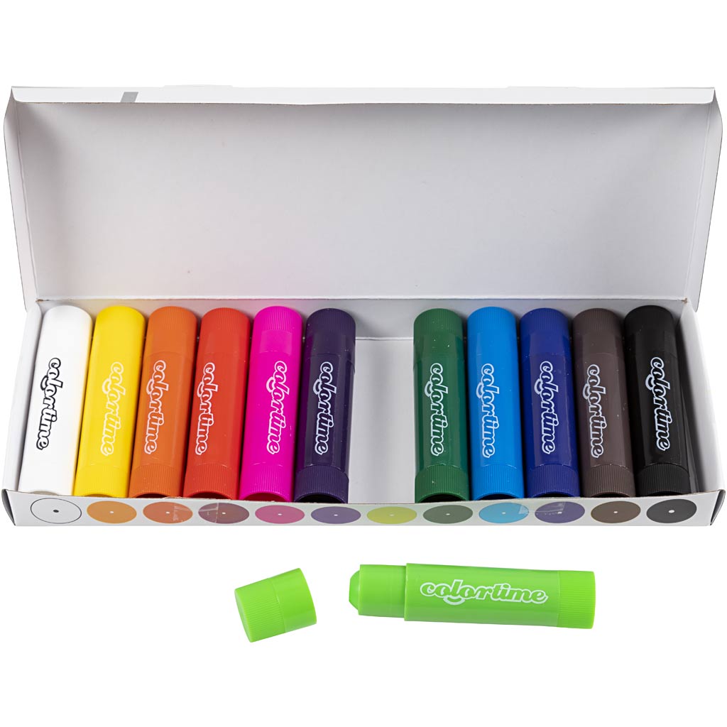 Creativ company https: www.cchobby.nl soft-color-stick-l-8-cm-diverse-kleuren-12-stuk-1-doos