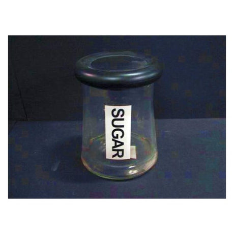 Voorraadpot glas sugar