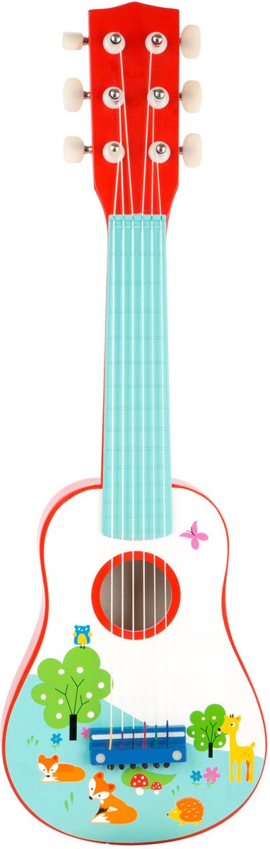 Small foot - houten gitaar kleine vos, 53cm