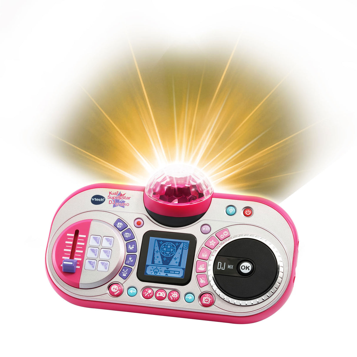 Vtech kidi superstar dj studio karaoke set kinderen - karaoke microfoon - interactief speelgoed - cadeau - kinderspeelgoed 6+ jaar