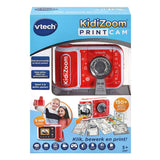 VTech Kindercamera KidiZoom PrintCam junior rood wit 4-delig