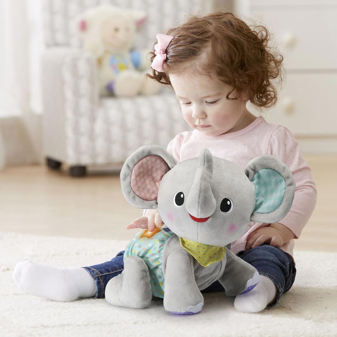 VTech Kruip Leer Olifant