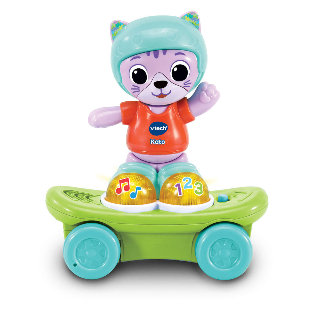 Vtech Déiere Frënn Kaot de Skateboard KATT