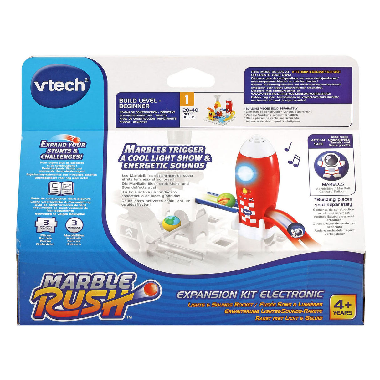 Vtech marble rush expansion kit electronic raket