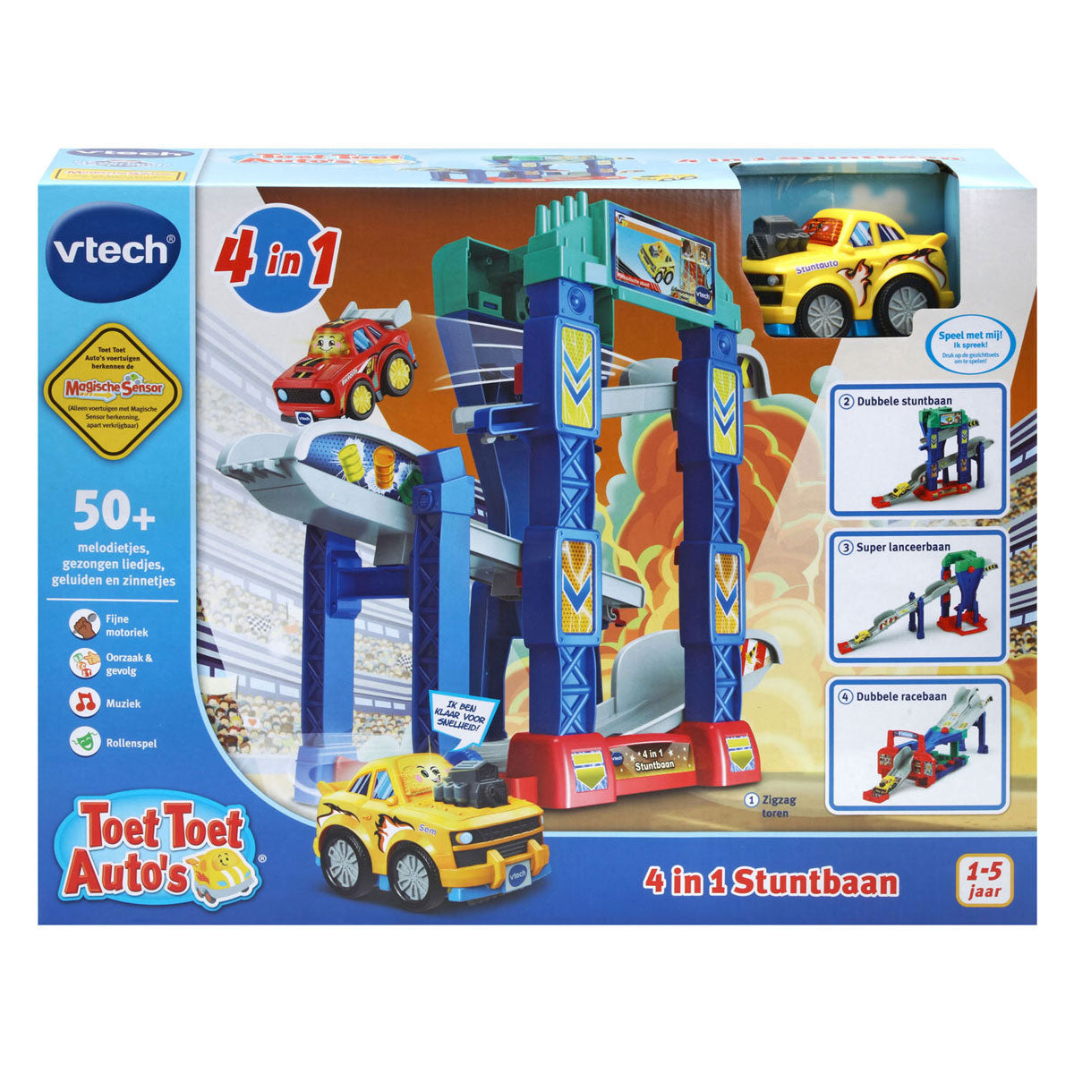 VTech Toet Toet Auto's - 4in1 Stuntbaan