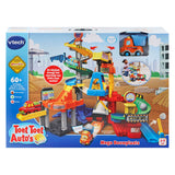 Vtech toet toet auto's mega bouwplaats speelset - met speelgoed auto - educatief en interactief baby speelgoed - cadeau - vanaf 1 tot 5 jaar