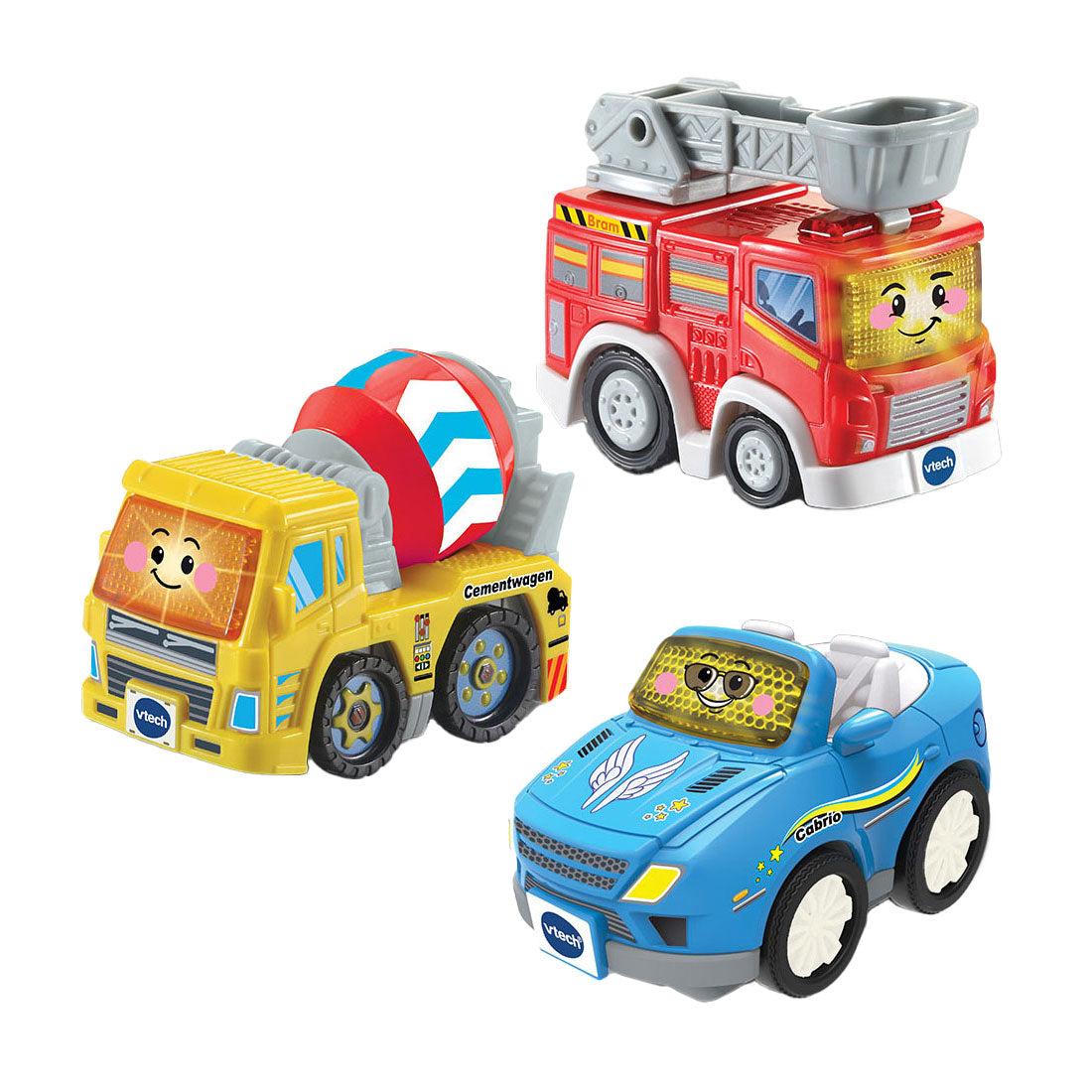 Vtech toet toet auto's pack collin, sepp en bram