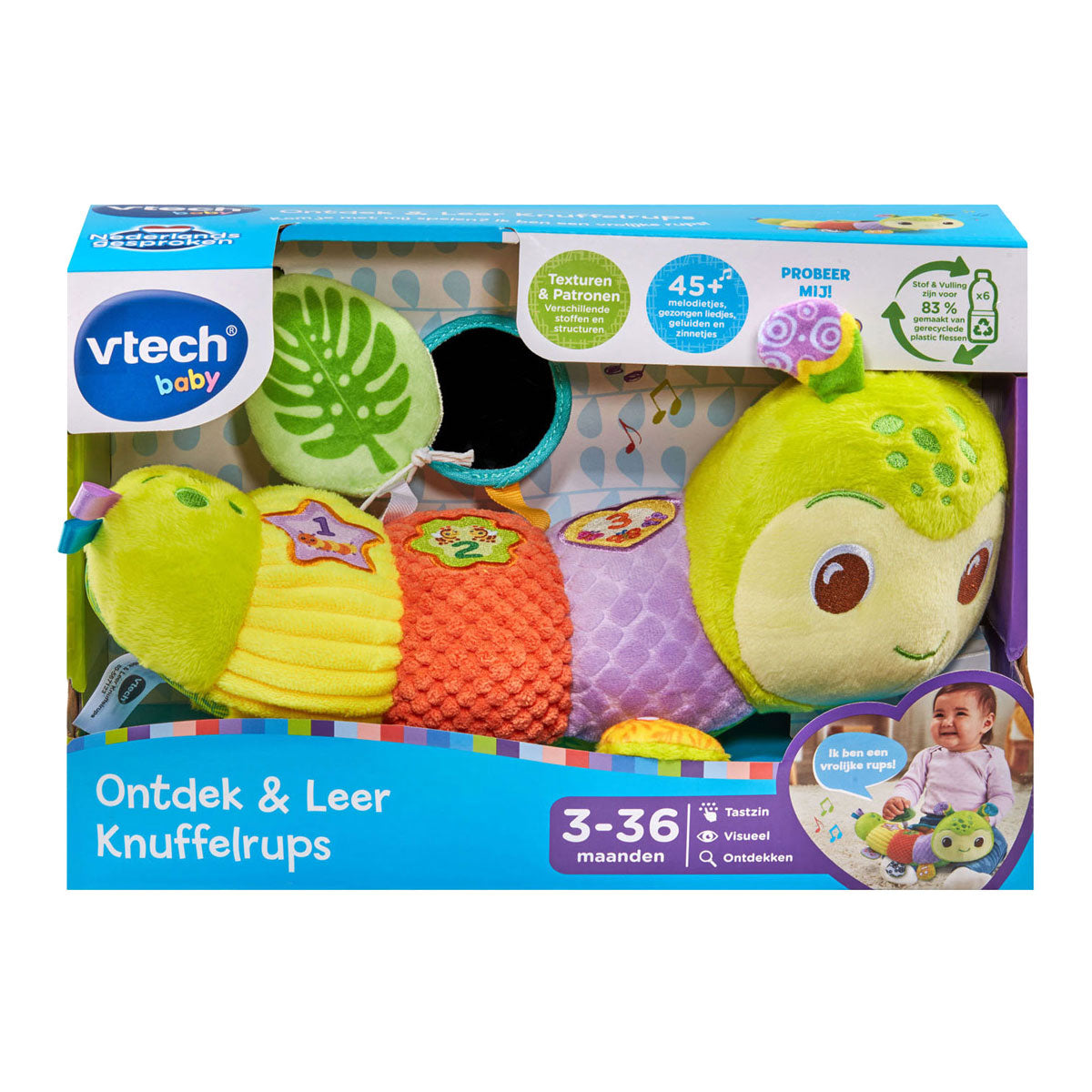 VTech Ontdek and Leer Knuffelrups