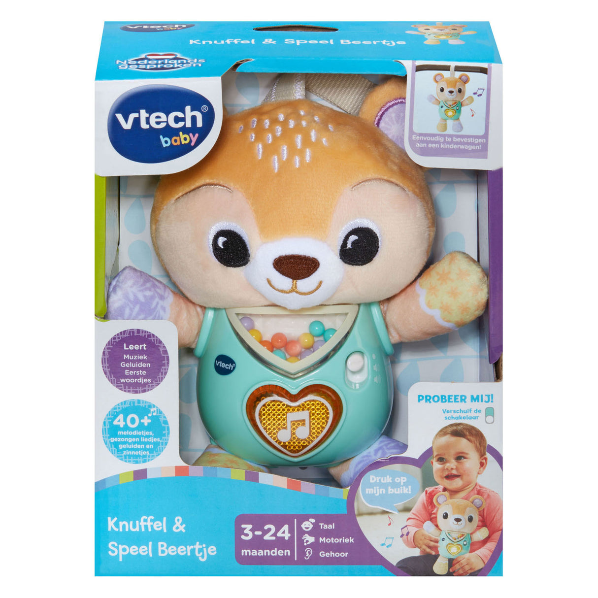 Vtech knuffel and speel beertje