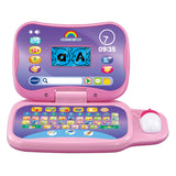 Vtech game and leer laptop roze