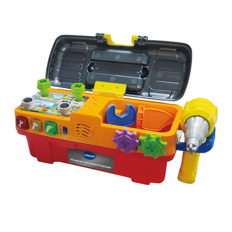 Vtech kluspret gereedschapsset - 9 delige gereedschapsset - vanaf 2 jaar - educatief speelgoed