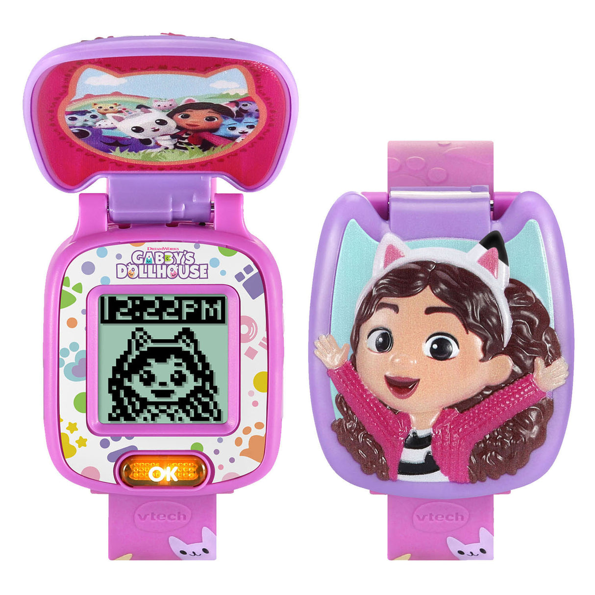 Vtech gabby's poppenhuis leer horloge